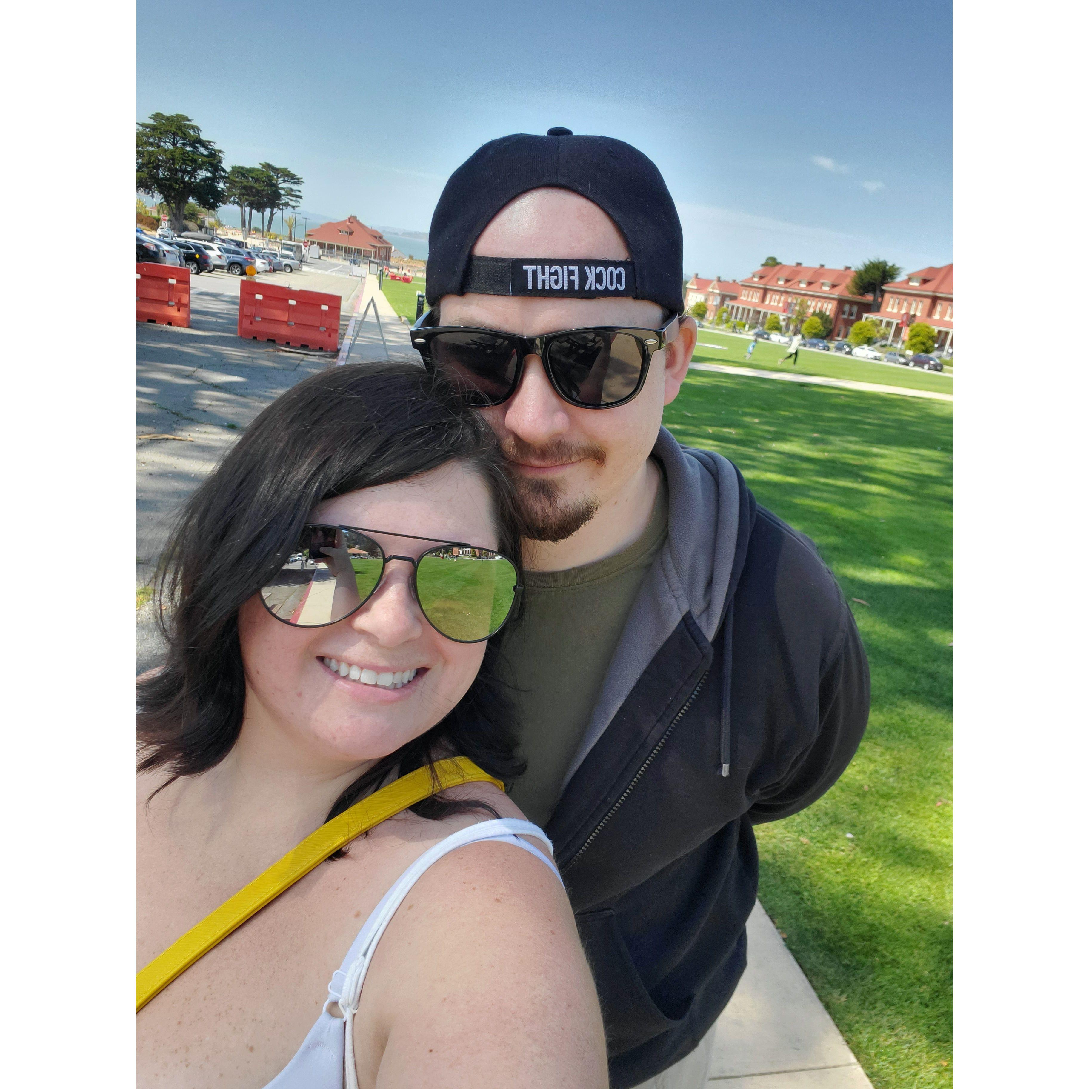 Our first big trip together to San Francisco