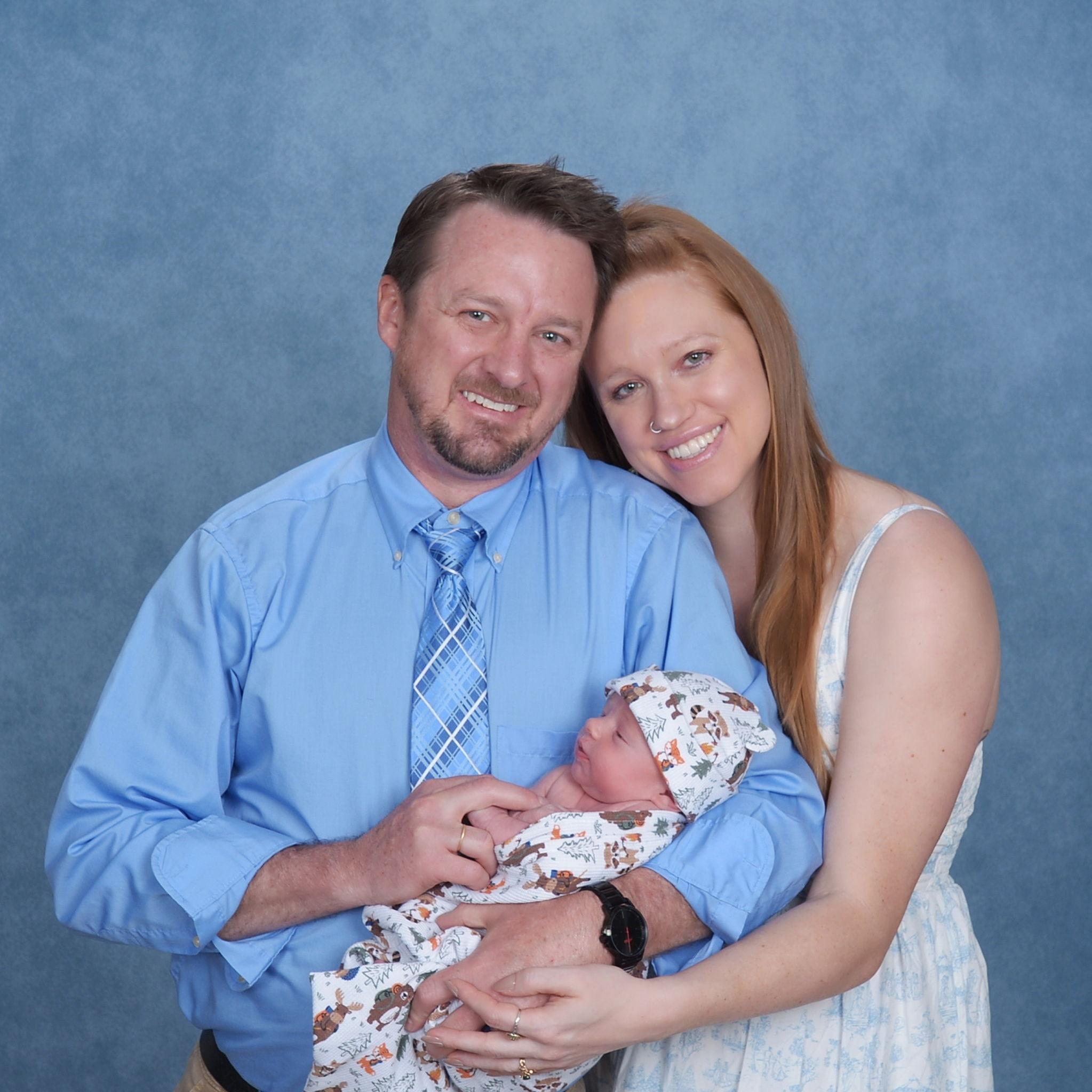 First photo shoot with baby Finn!