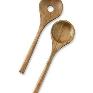 Providence Wood Salad Servers