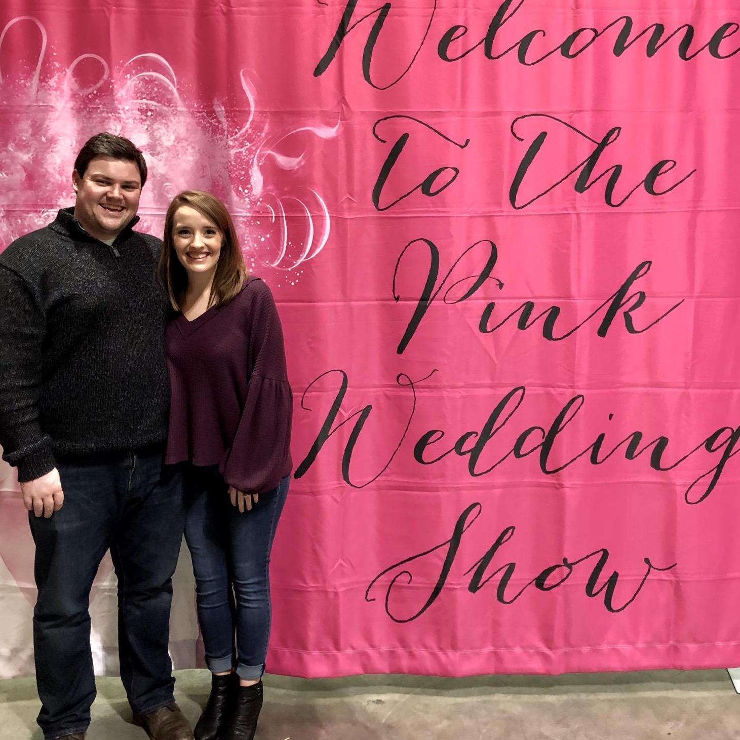 Our first wedding show! We got so many good ideas!