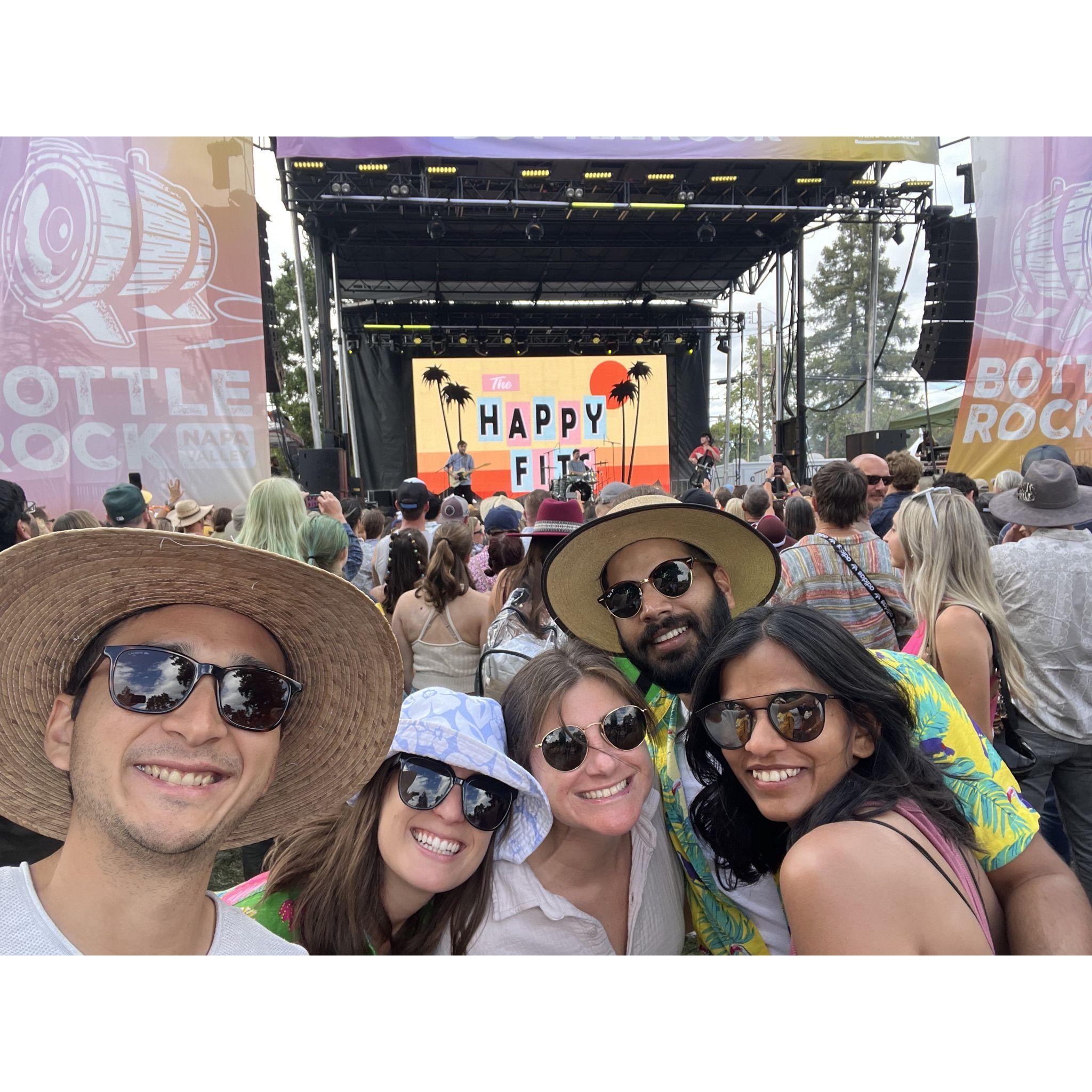 Bottlerock in Napa with friends