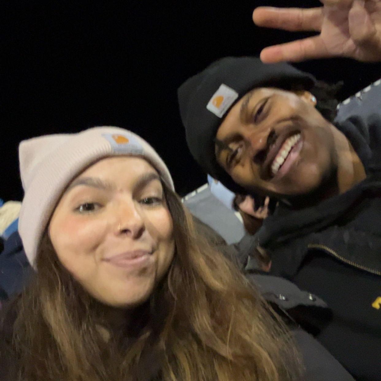 Our first picture together