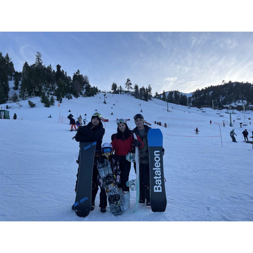 More Big Bear, but this time with Moses & Brielle