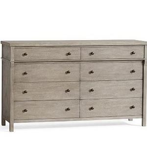 Toulouse Extra-Wide Dresser, Gray Wash
