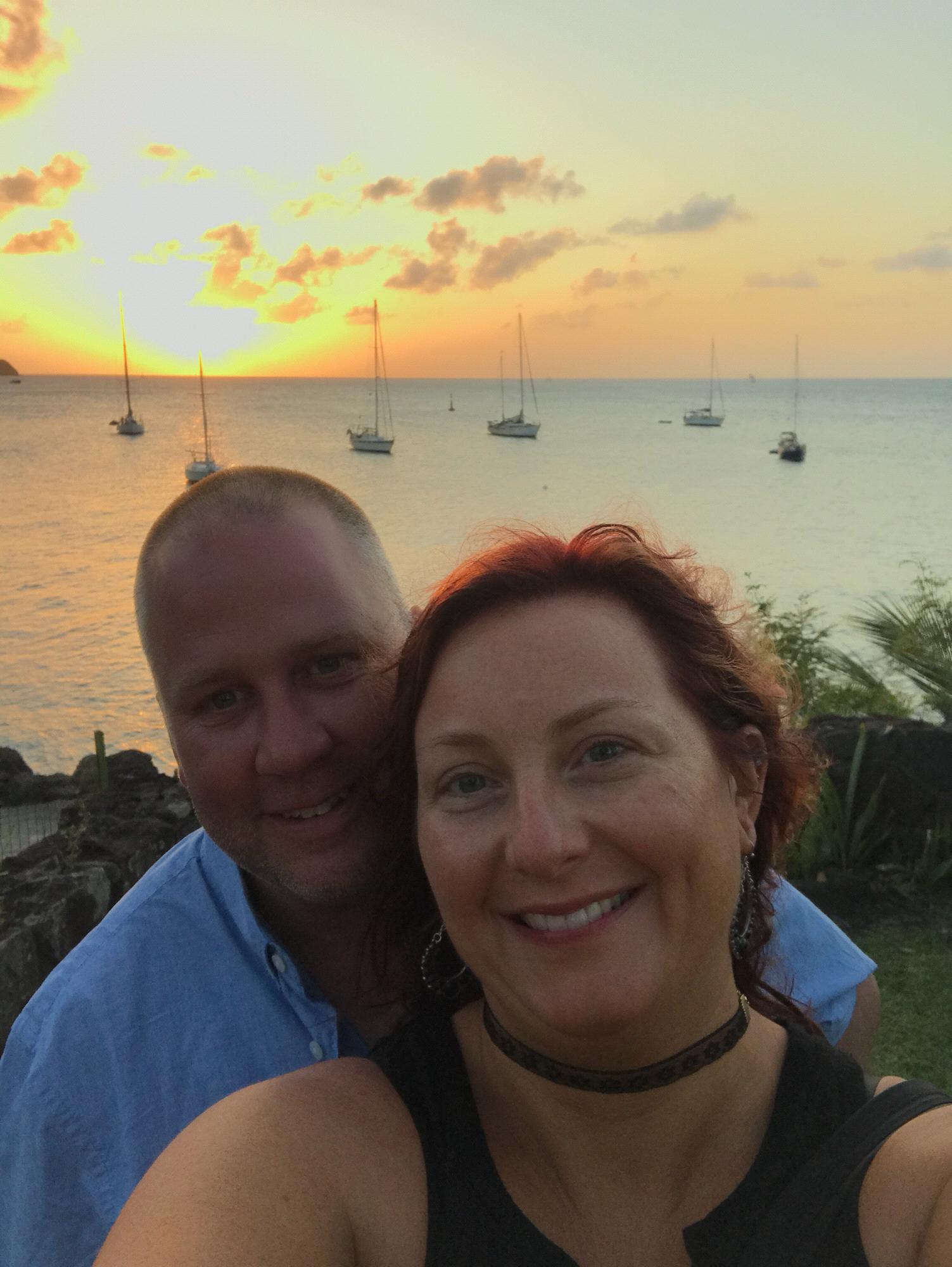 Martinique sunset