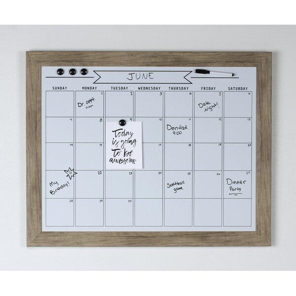 Magnetic Wall Mounted Calendar Board