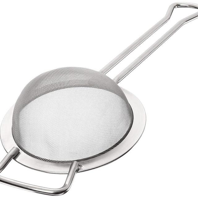 Küchenprofi Heavy Duty Fine Mesh Stainless Steel 3-Inch Classic Strainer, Metallic