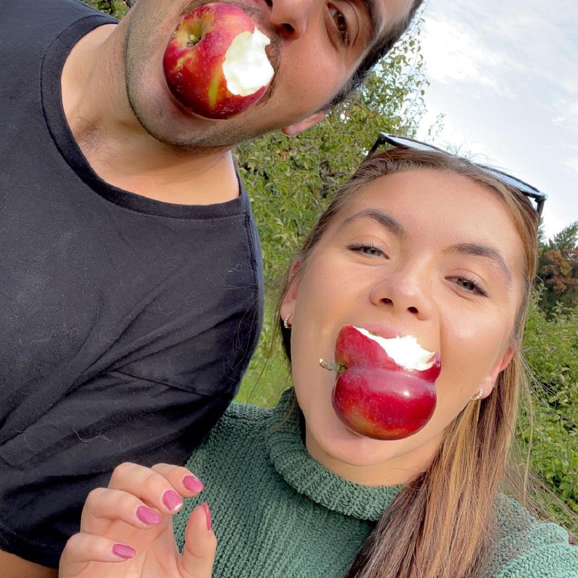 Apple picking, one of our favorite fall activities! We have been to Honey Pot Hill every year together since!
10/16/2022