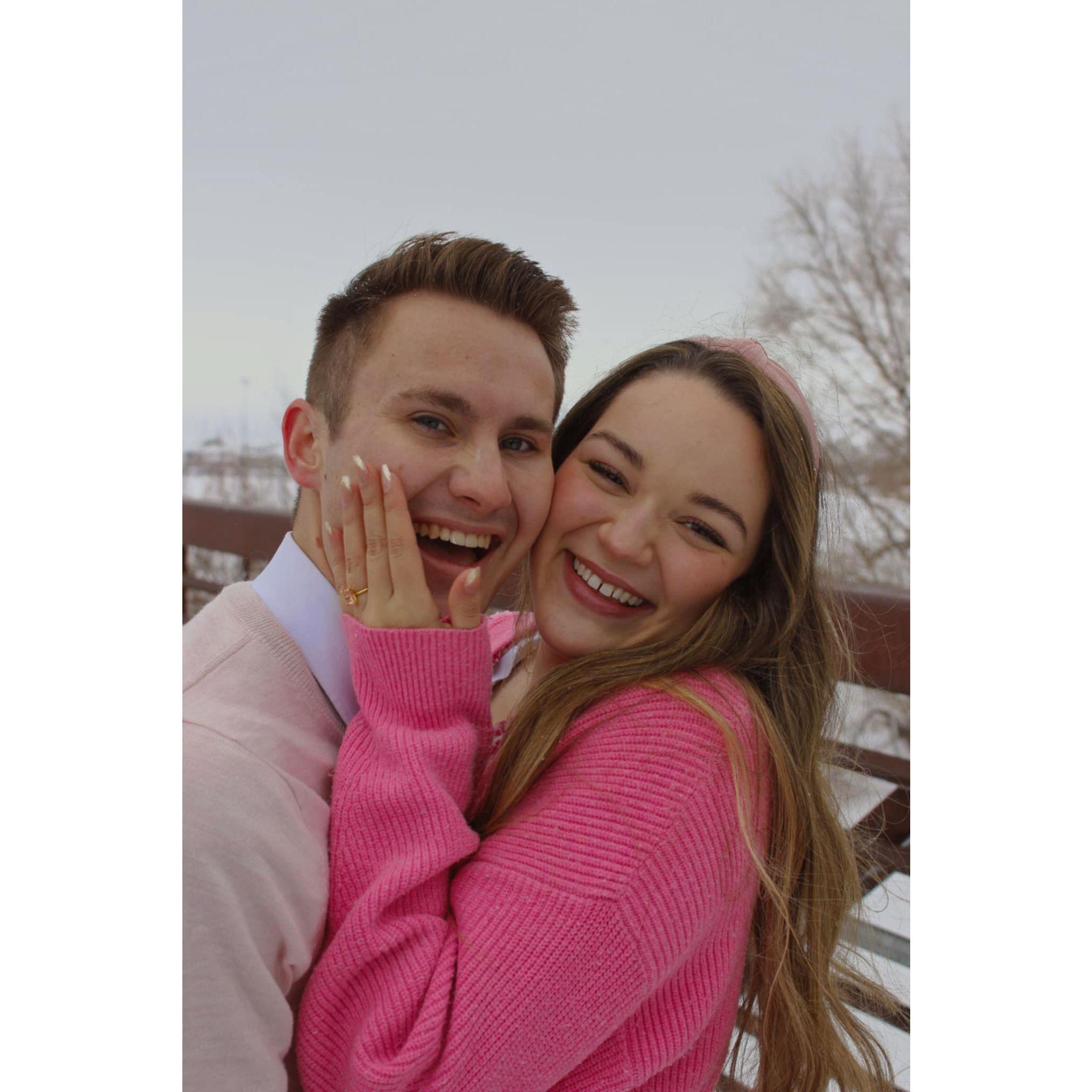 I'm going to marry the love of my life -Hayden