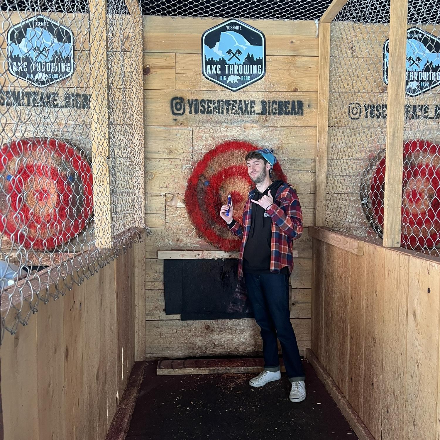 What a lumberjack! 👌🏻