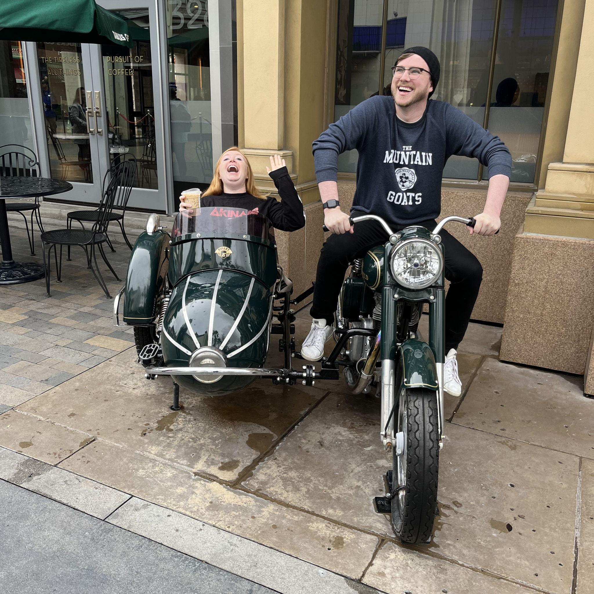 London, or having a smashing good time at Universal Studios Hollywood?