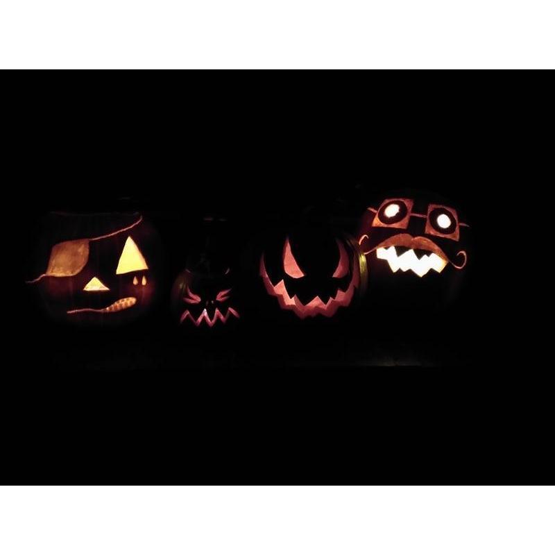We made some awesome friends here in Alaska, awesome enough we did pumpkin carvings together! <3