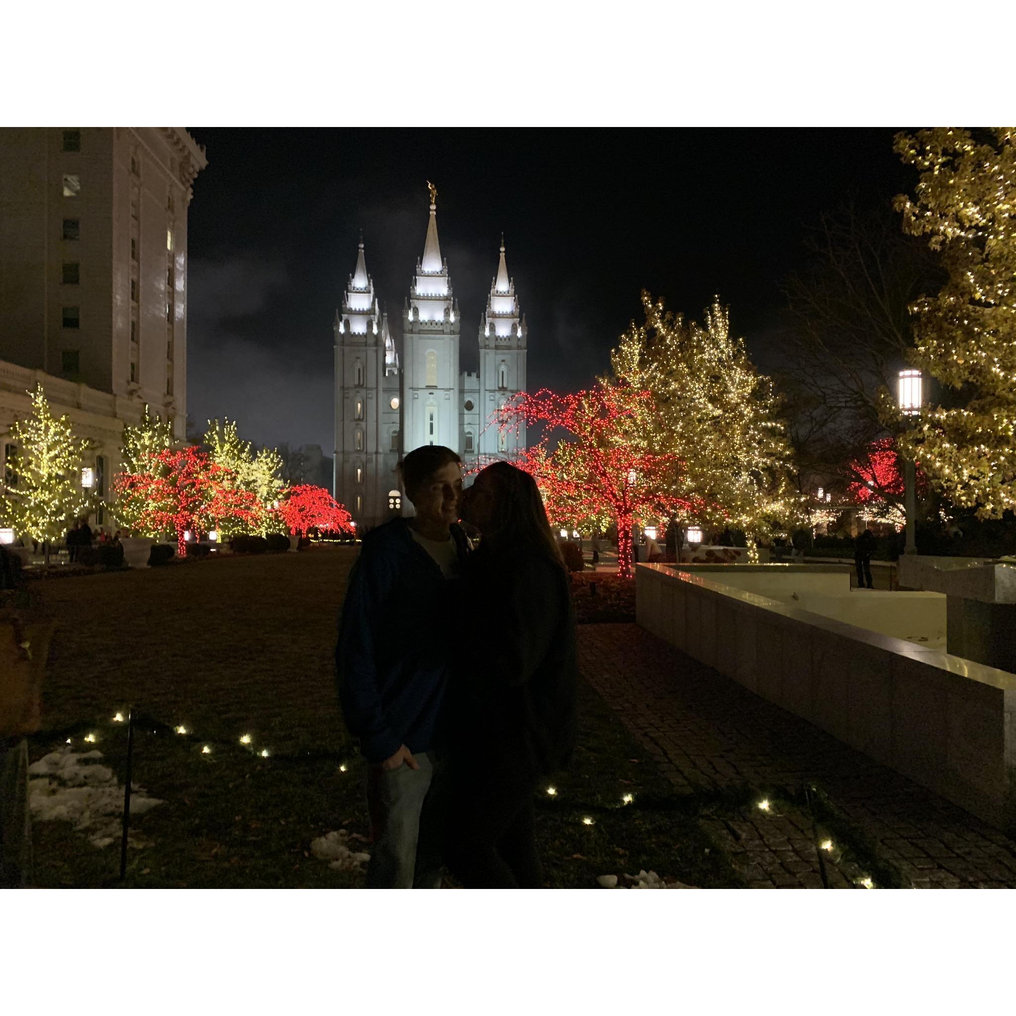temple lights!