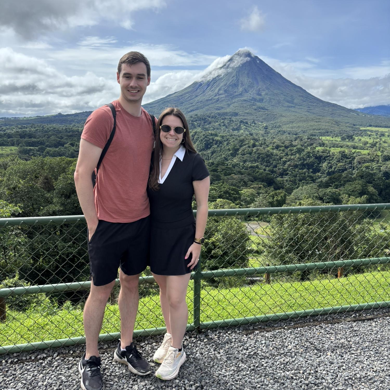 Arenal Volcano in La Fortuna, CR (June 2025)