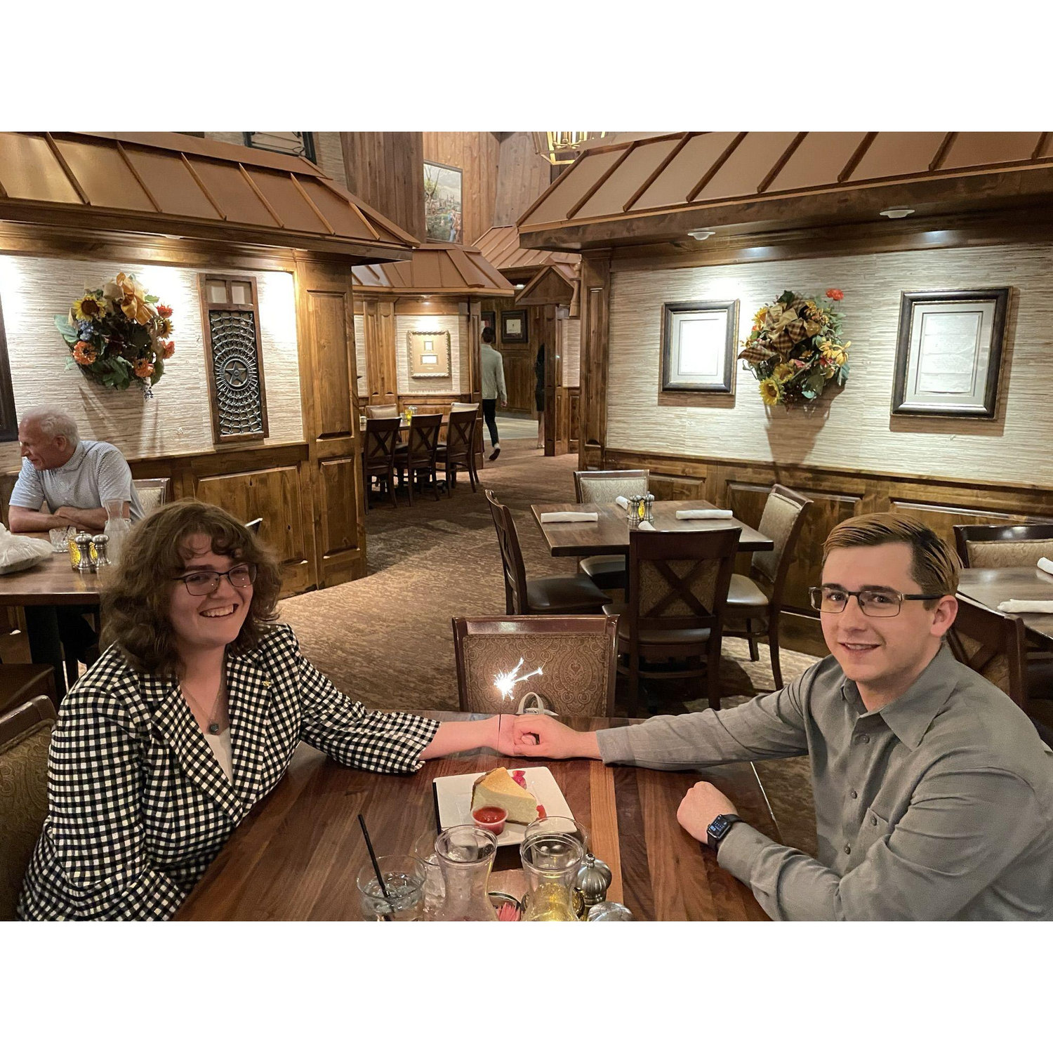 3 year anniversary at Taste of Texas, July 18, 2023