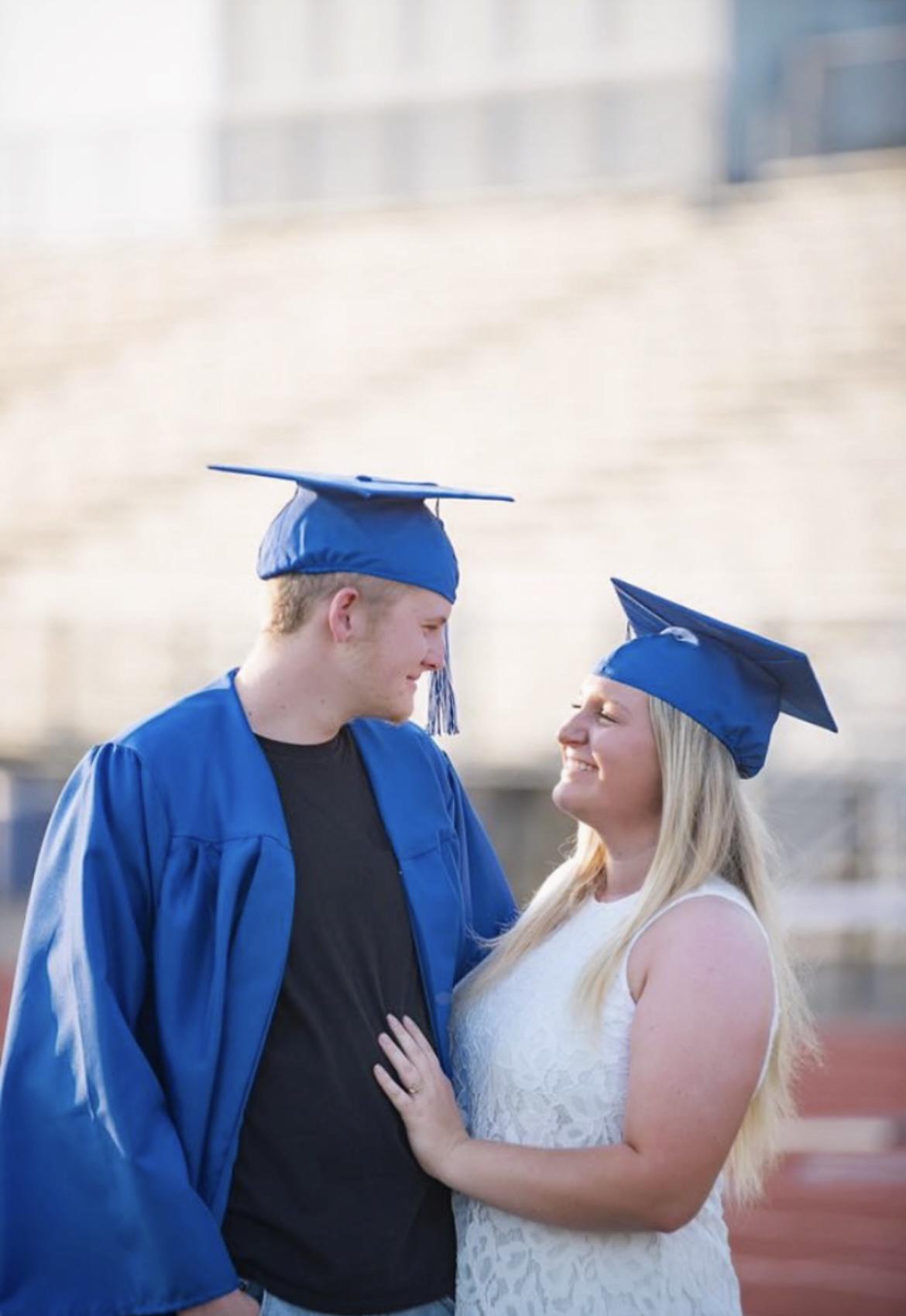 To graduating together in 2018 at Northwest 💙🤍