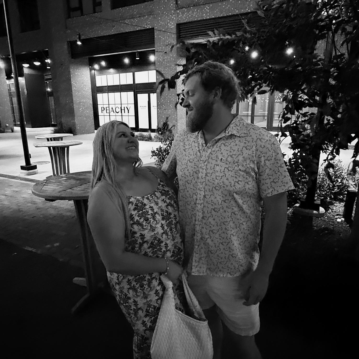 Just two regulars of Sycamore Brewery turning a date night into tradition!