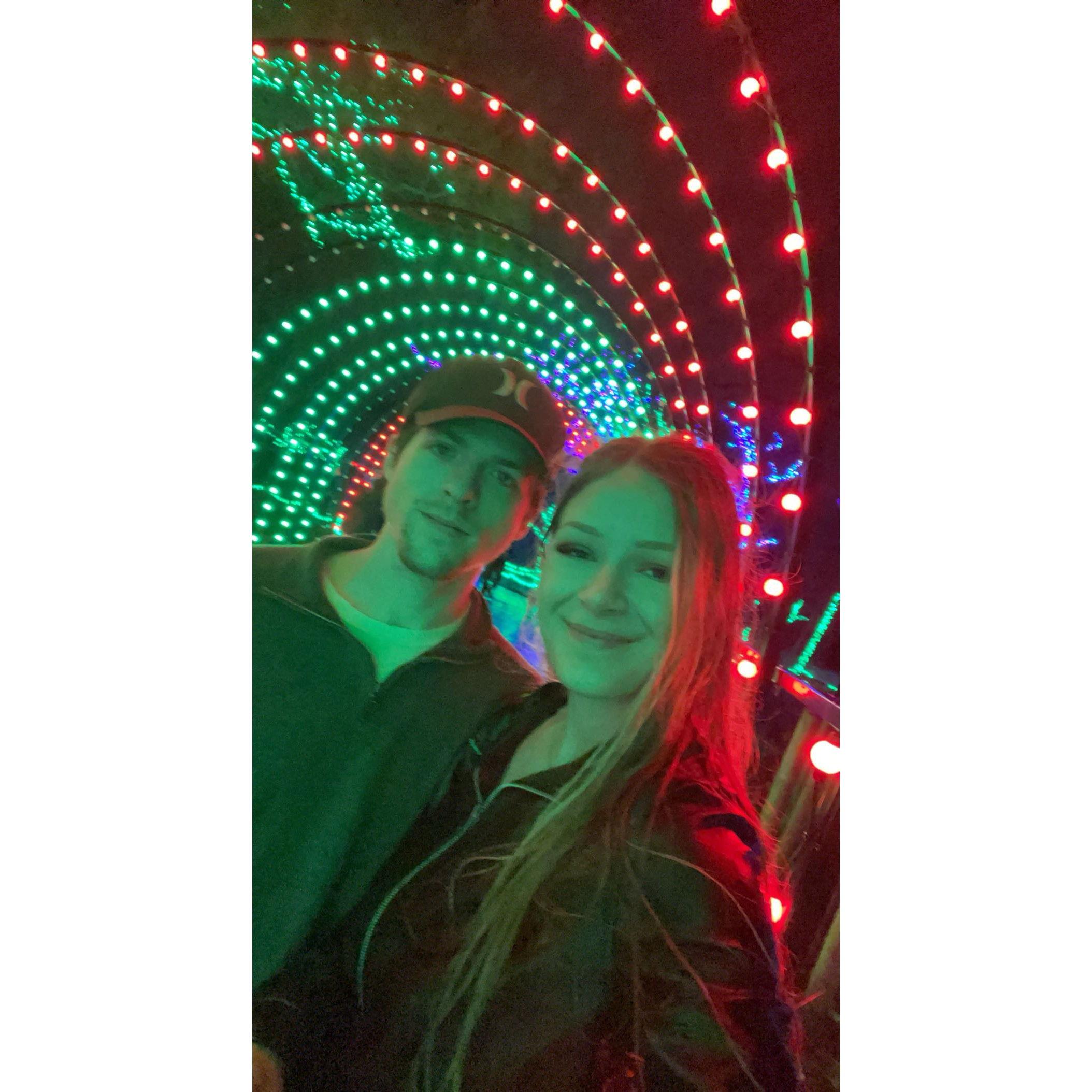 Addison's 22nd Birthday at The Toledo Zoo's,  Lights Before Christmas