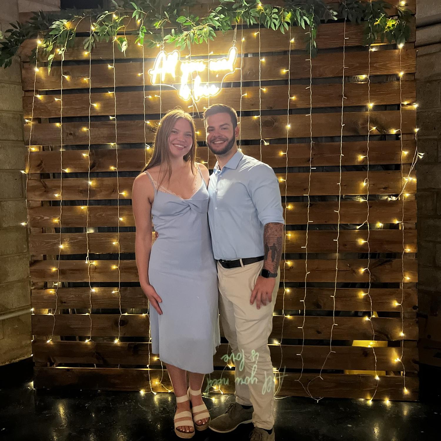 One of the many weddings we’ve gone to together!