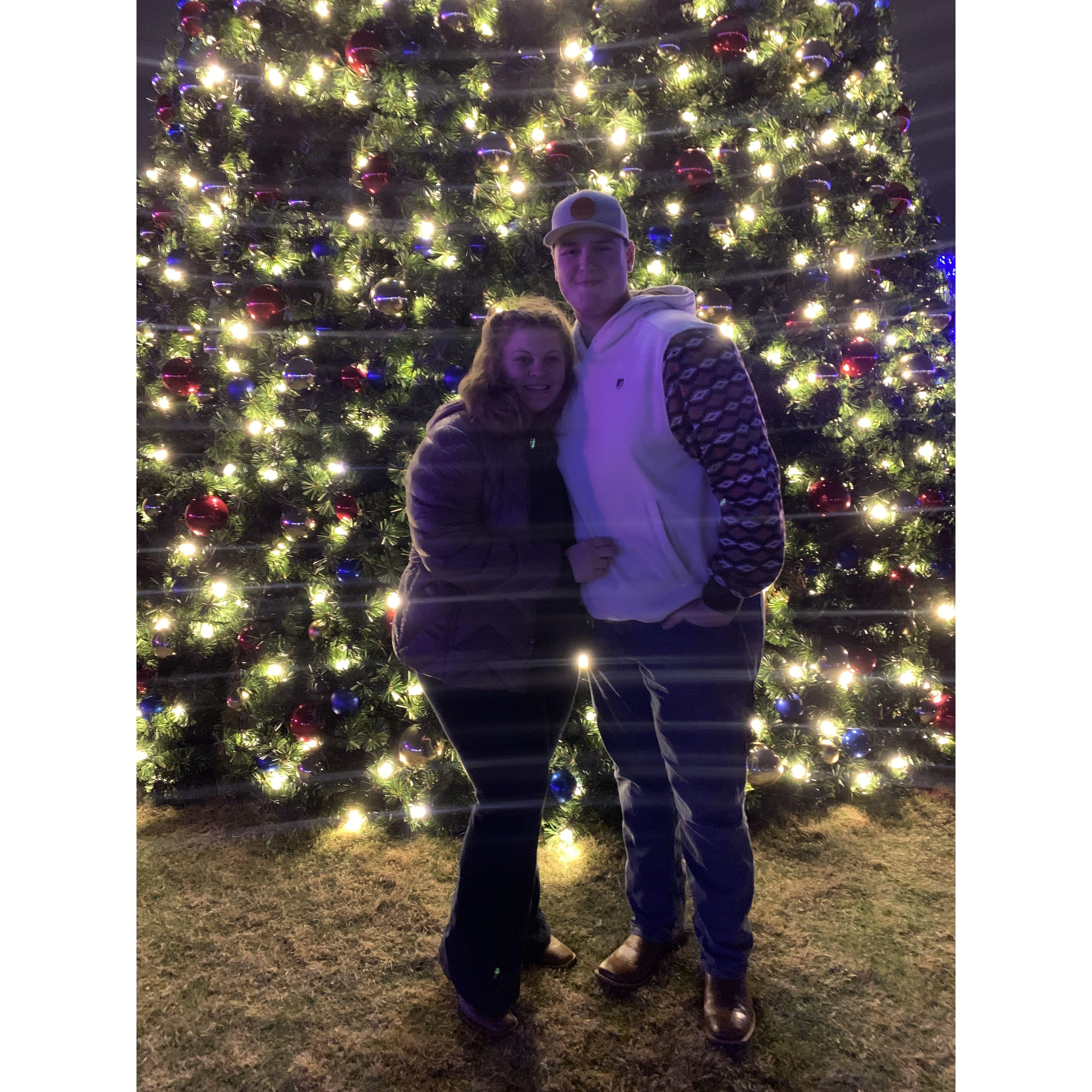 Our first Christmas together