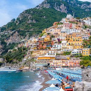 Honeymoon Lunch in Positano