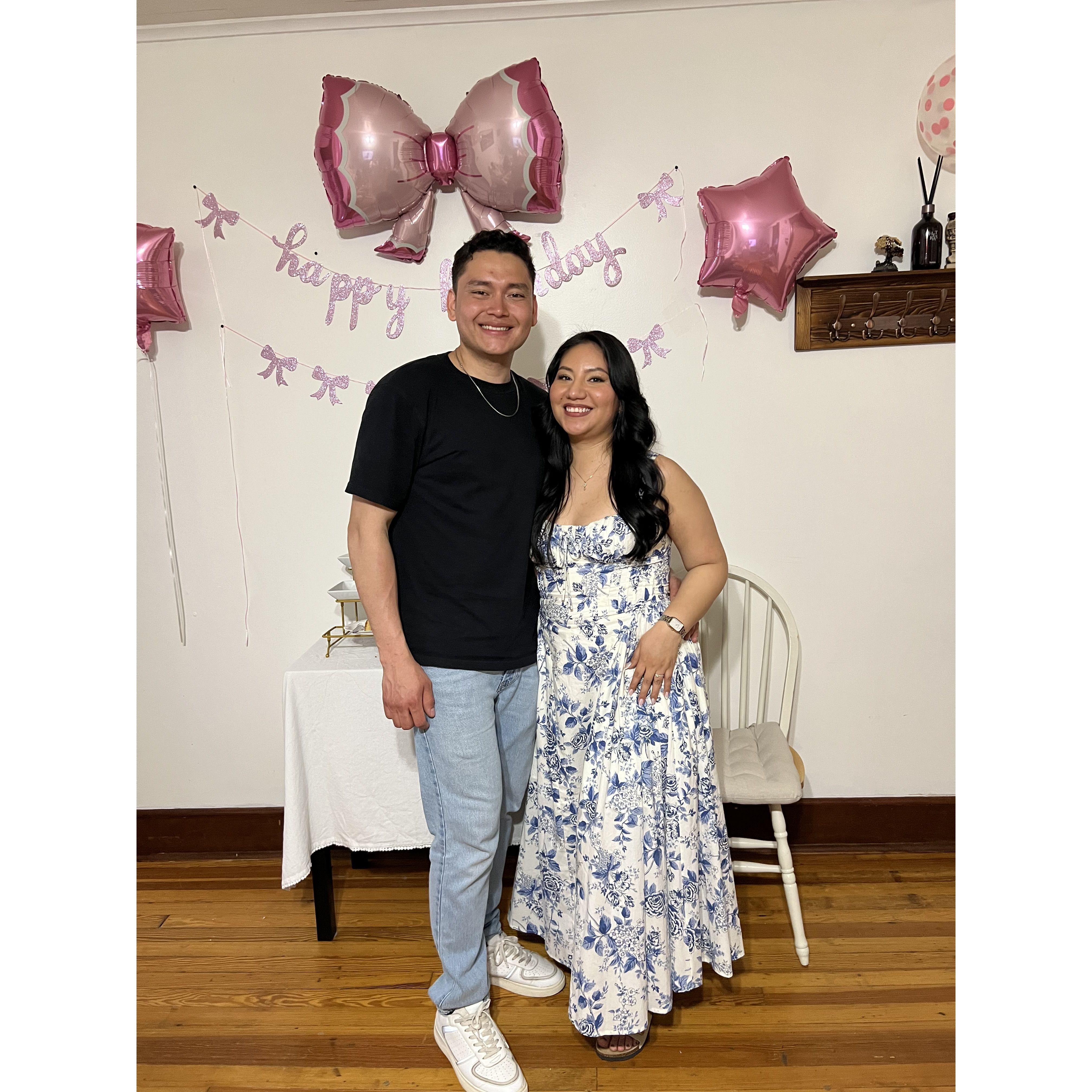 My 28th birthday with my bestie!