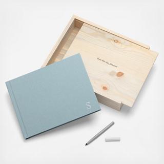 Wedding Guest Book Set Gift Card