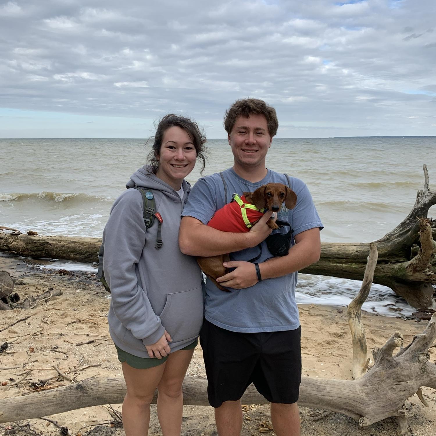 Hike at Calvert Cliffs