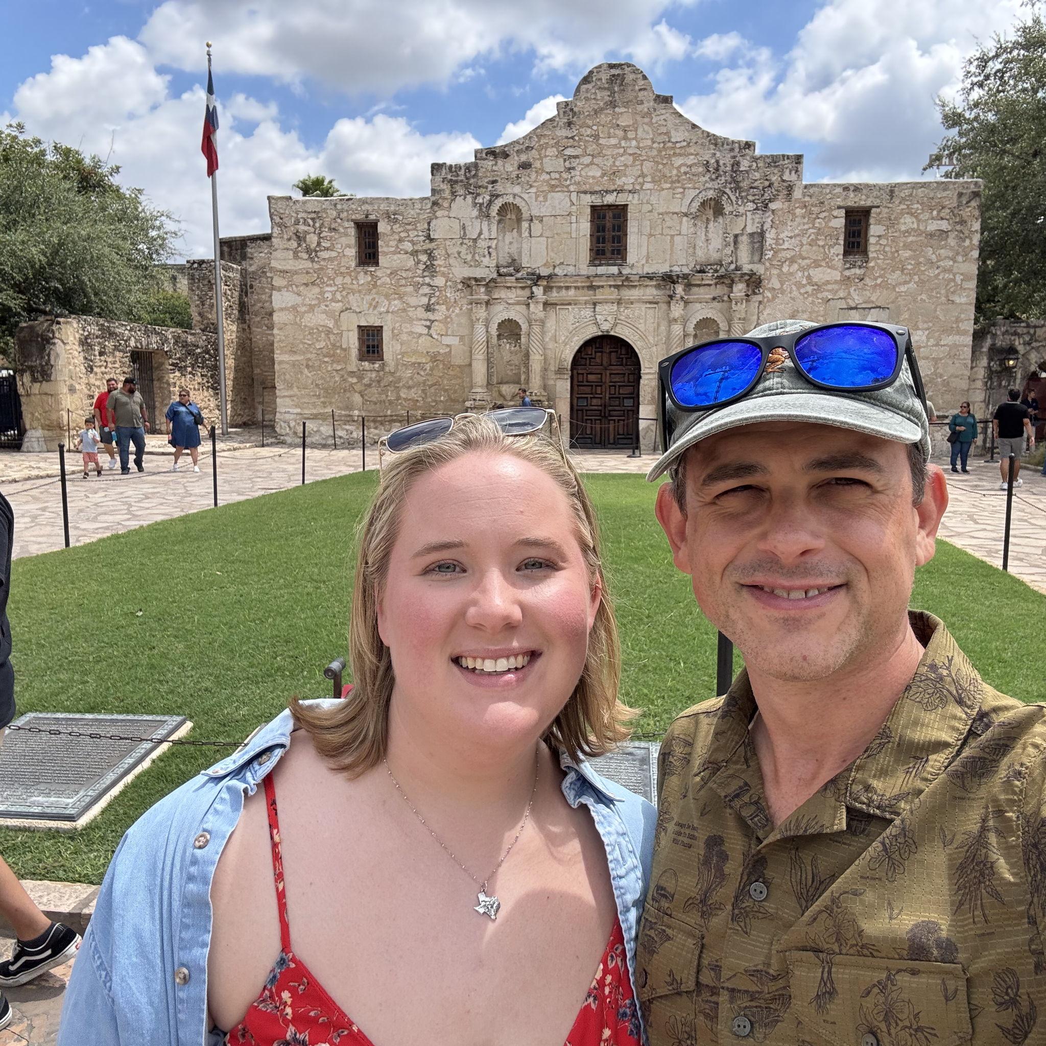 Michael had a personal tour guide!