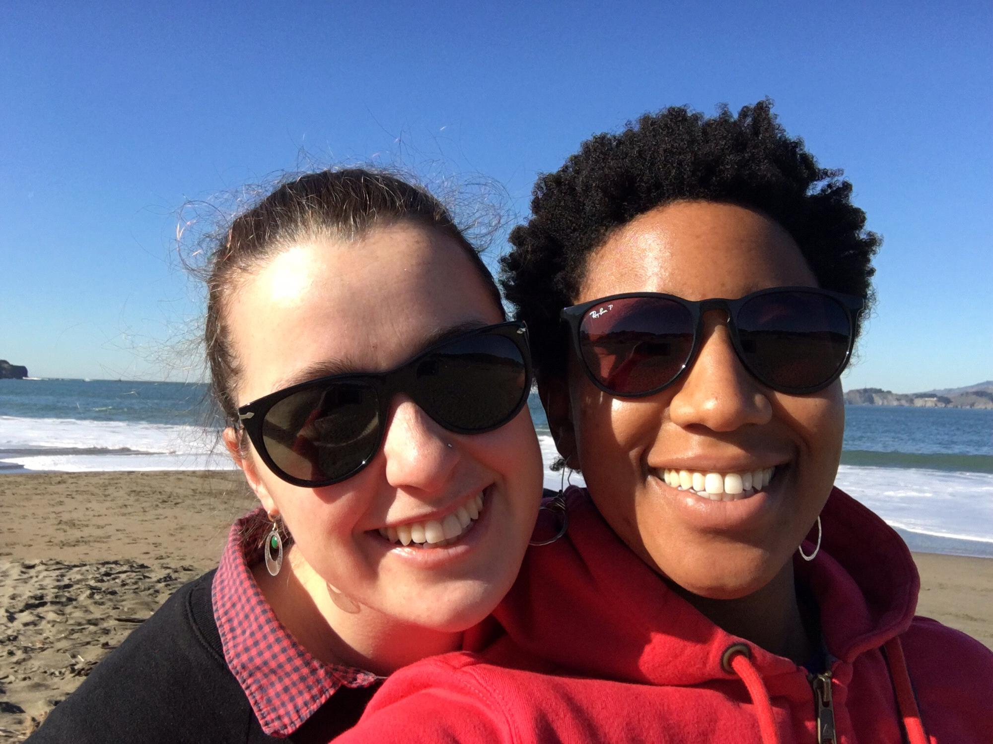 Taking a trip out west and appreciating the beaches of California, December 2016.