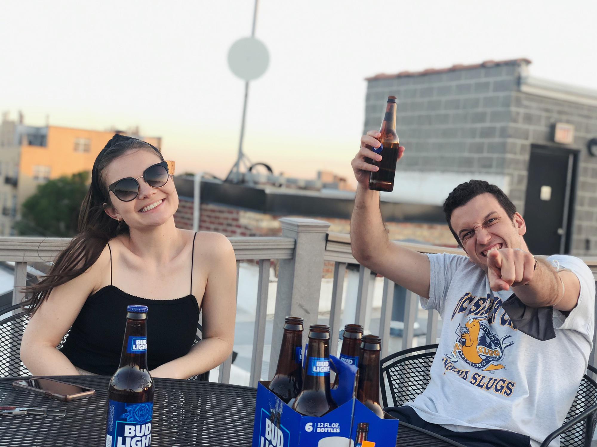Chicago, IL, 2021
Toasting goodbye to Chicago