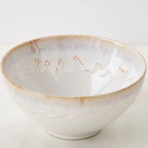 Costa Nova Mediterranean Reactive Glaze Soup Bowl Set
