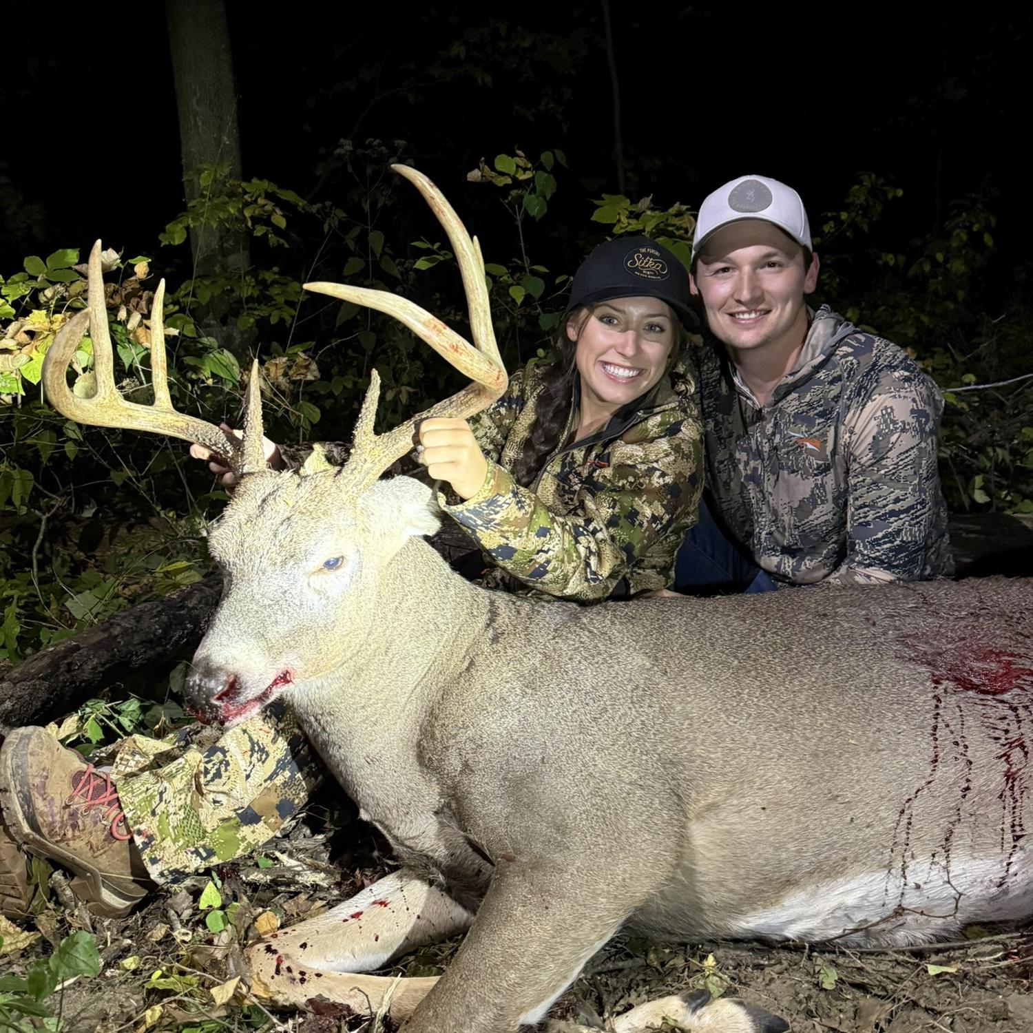 Kenzie’s first bow buck — ask Chase about this story…