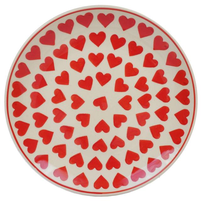 10" Dinner Plate (Whole Hearted Red)