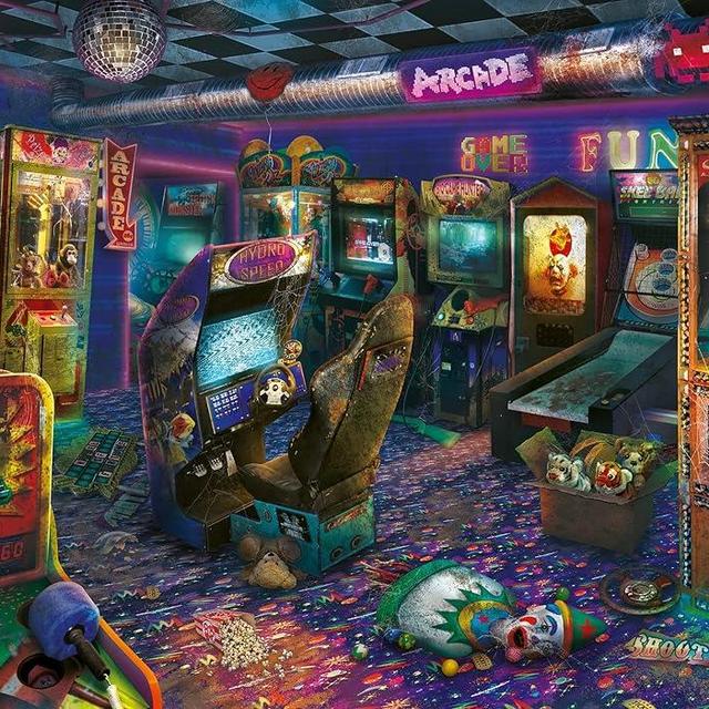 Ravensburger Abandoned Series: Forgotten Arcade 1000 Piece Jigsaw Puzzle for Adults - 16971 - Every Piece is Unique, Softclick Technology Means Pieces Fit Together Perfectly