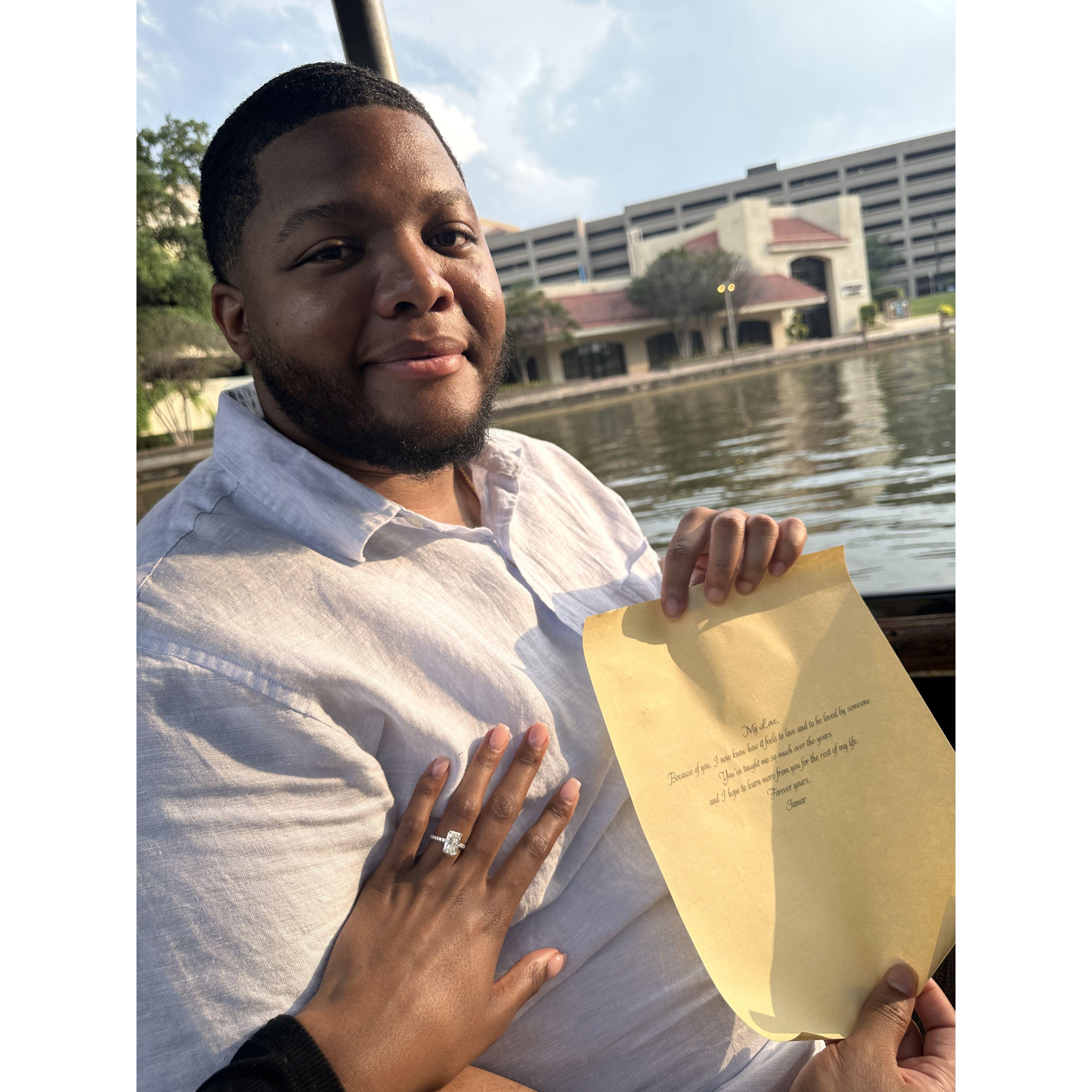 ENGAGED!
- Jamar asked Jalyn to marry him on a gondola ride for her birthday
- May, 2024