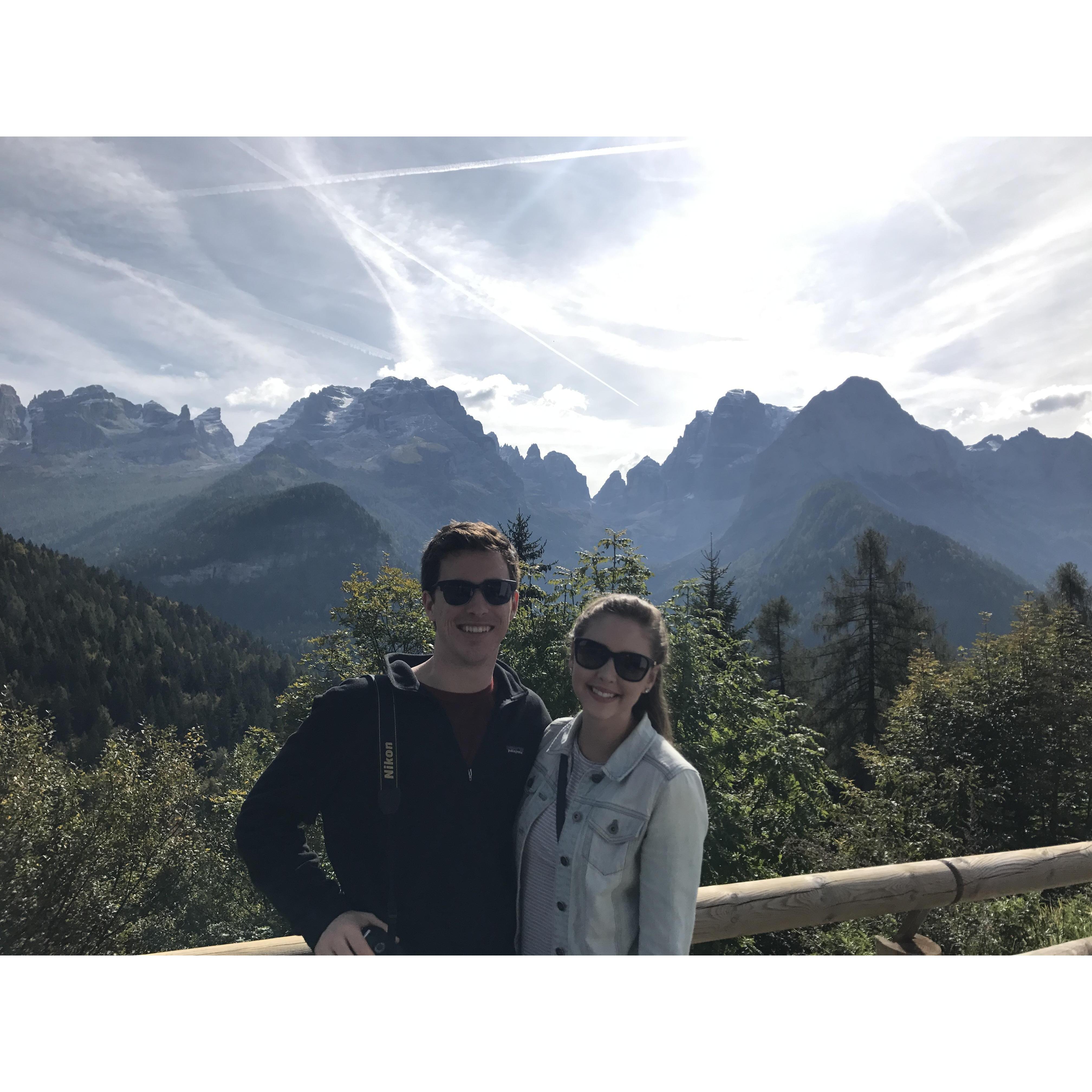 Dolomites in Italy