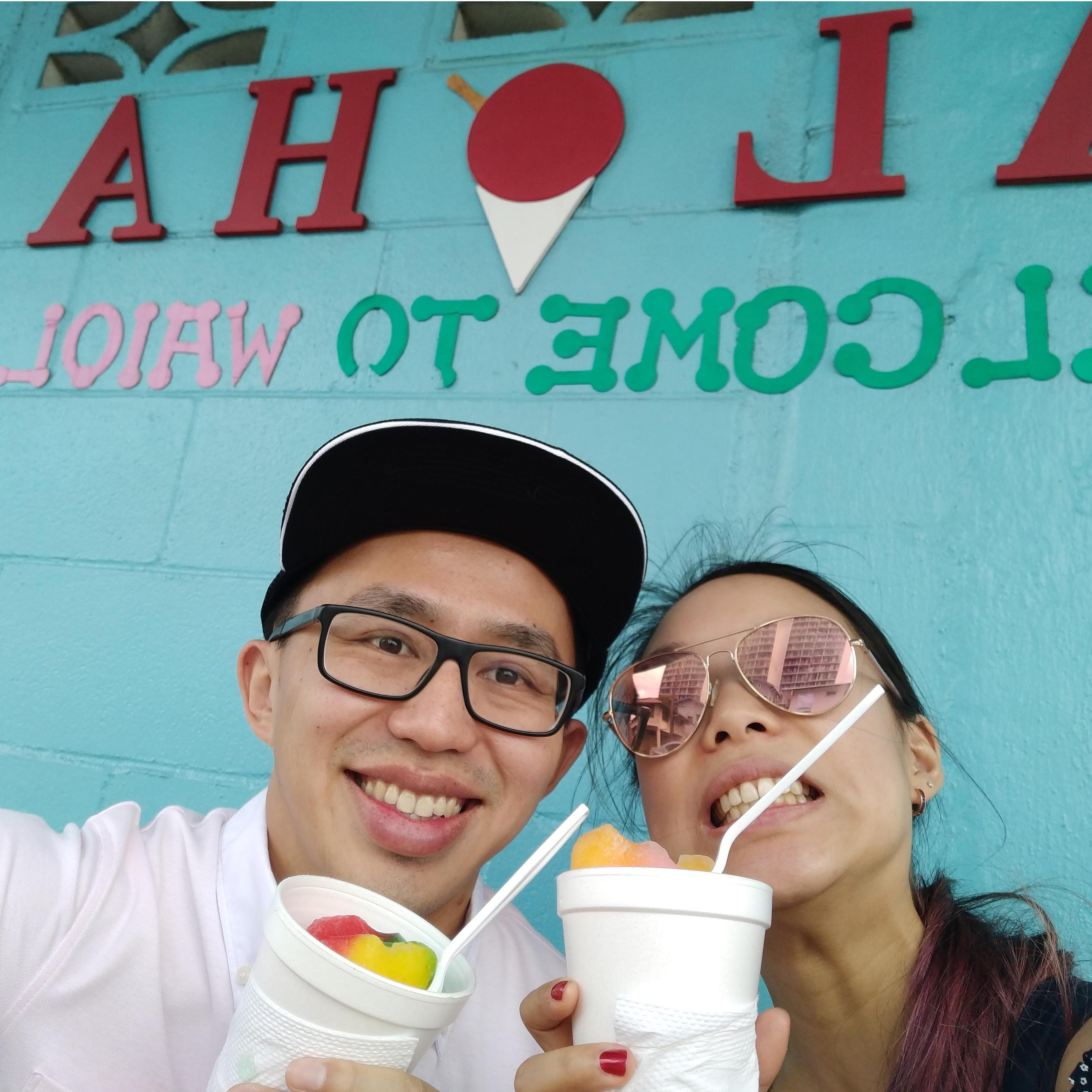 Waoila Shave Ice in Oahu!