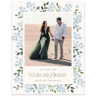 Beige Wedding Digital Save the Date - Daisi Photo