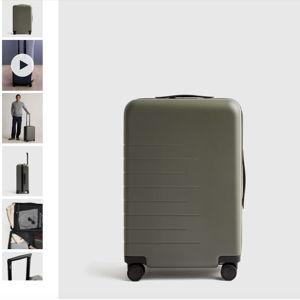 Carry-On Suitcase in Olive