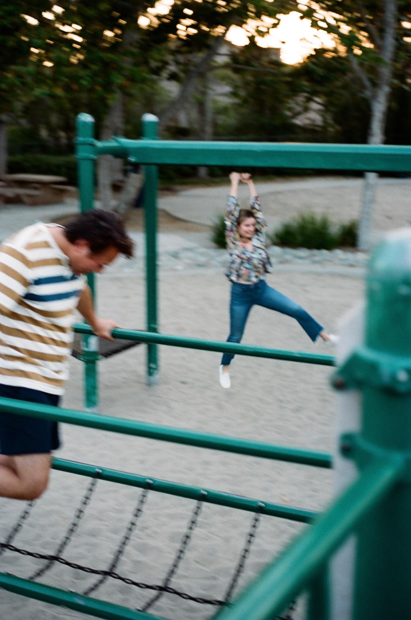 Sarah had to use a sports lens for this shot
