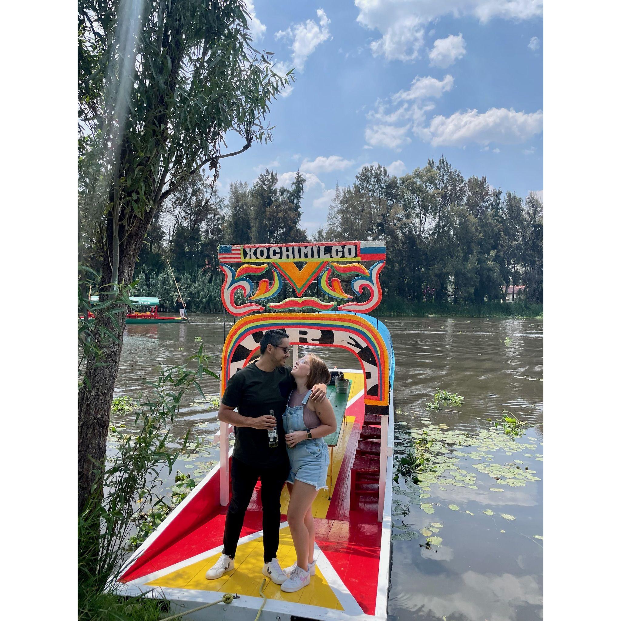 Oh Xochimilco. The mariachis, the beer, the weather. It was the perfect day trip!