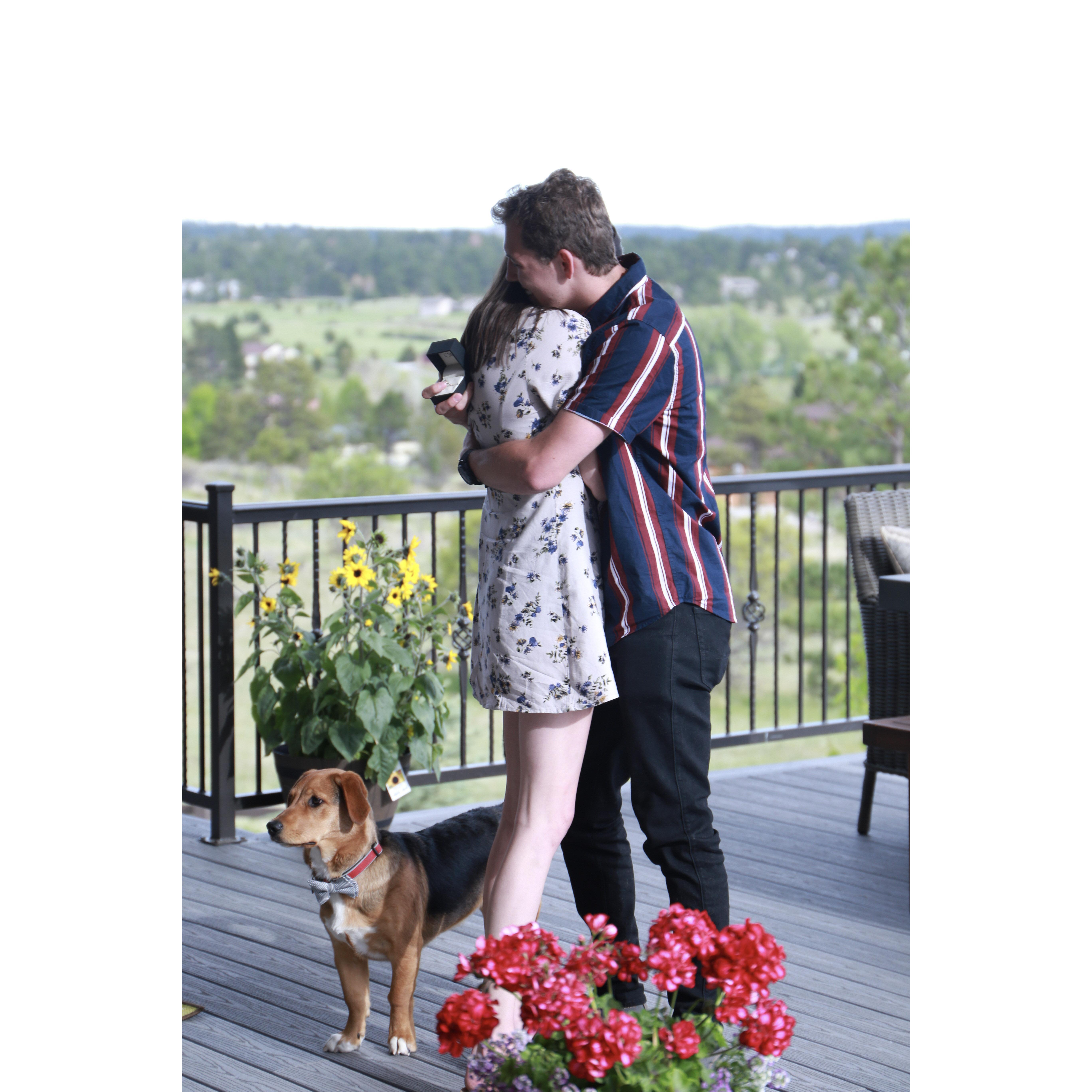 When we got engaged, May 21st 2020.