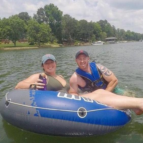 First time at the lake -- Lake Norman, NC 2020