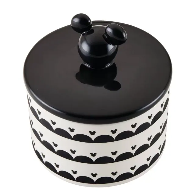 Disney Home Monochrome 3.5c Ceramic Canister Black