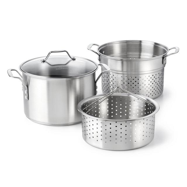 Calphalon Classic Stainless Steel Cookware, Multi-Pot, 8-quart