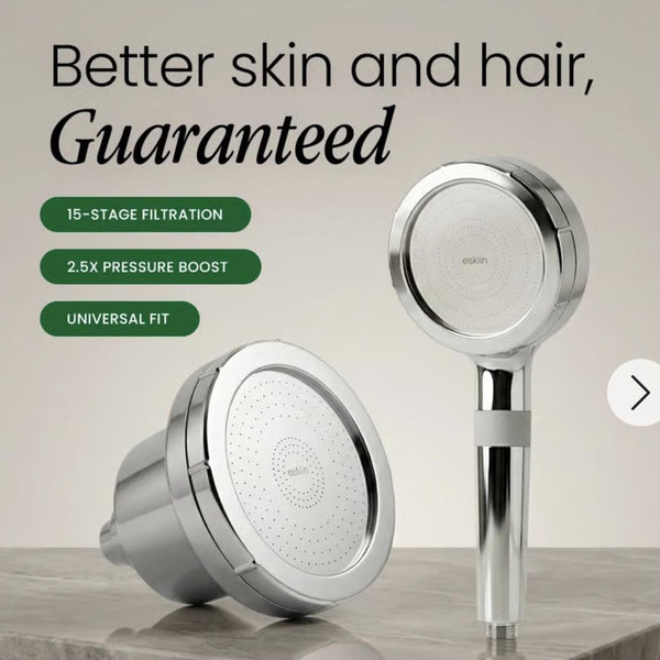 eskiin Filtered Showerhead