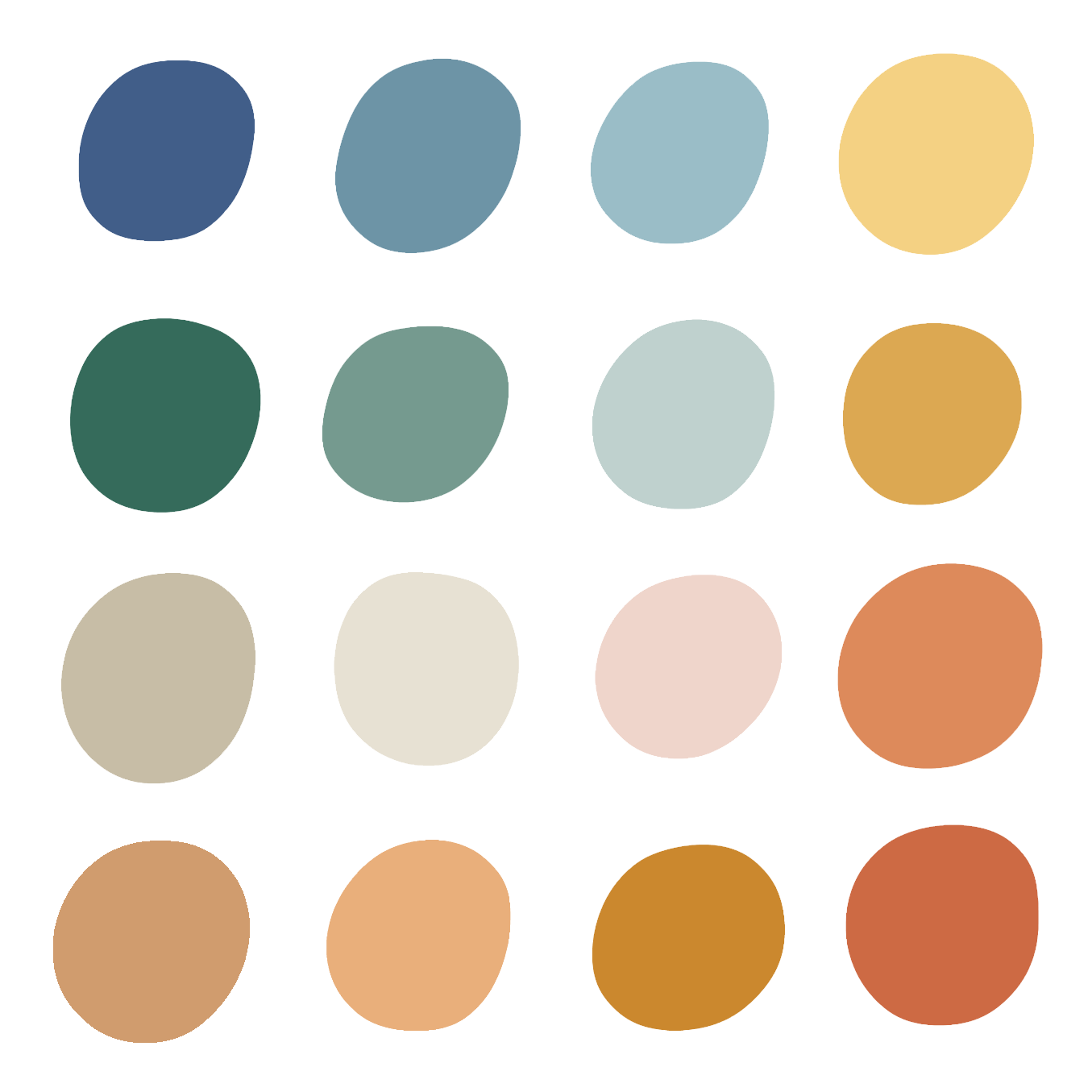 Wedding Guest Color Palette