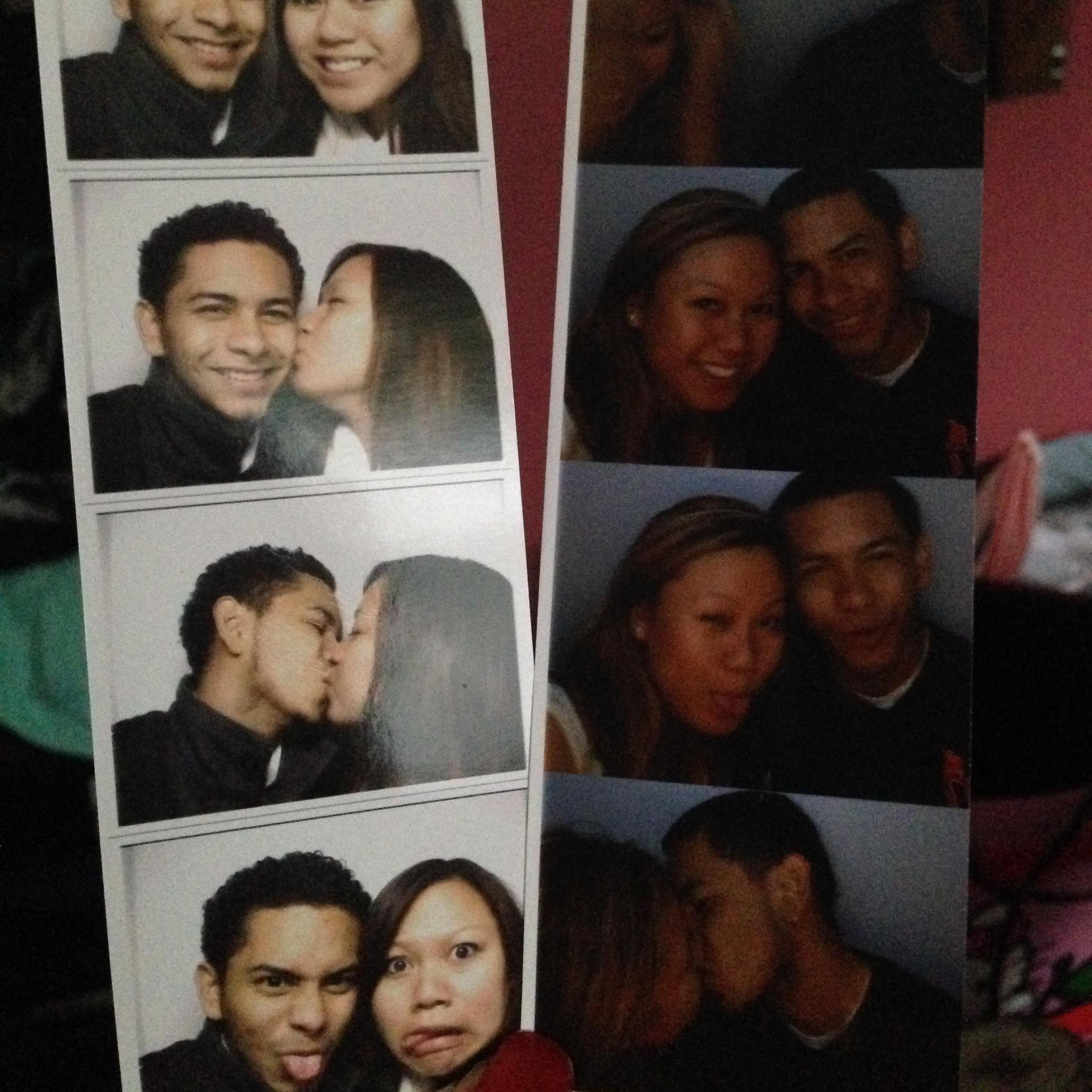 Photobooth pictures :)!