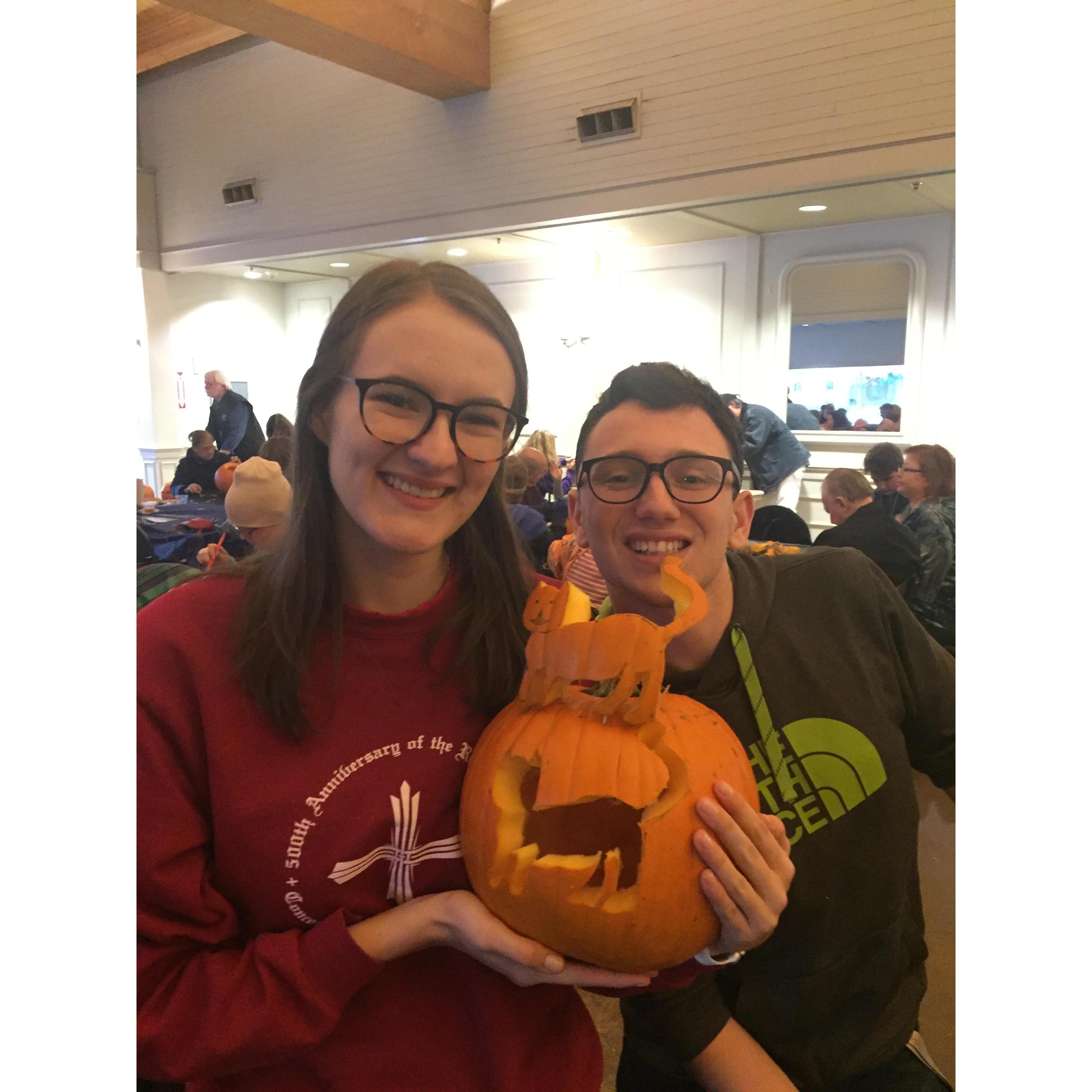 Pumpkin Carving at the Henry Ford!